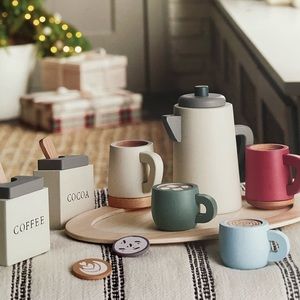NEW Hearth & Hand with Magnolia Toy Cocoa & Coffee Set